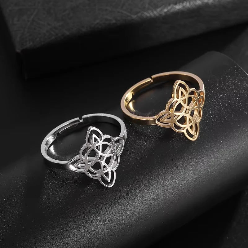 Adjustable Ring “Eternal Protection” – Witch’s Knot