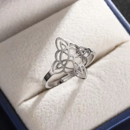 Adjustable Ring “Eternal Protection” – Witch’s Knot