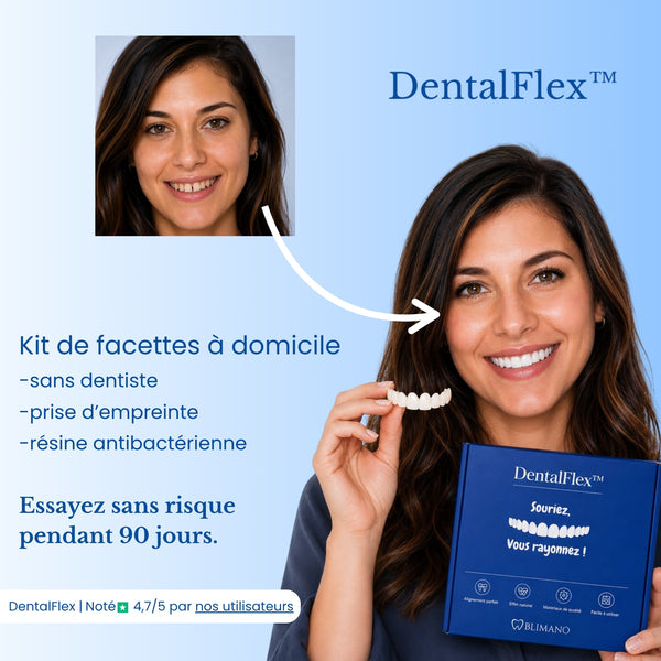 DentalFlex™ | Set de facettes modulables (haut et bas)