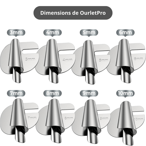OurletPro | Pied pour ourlet roulé