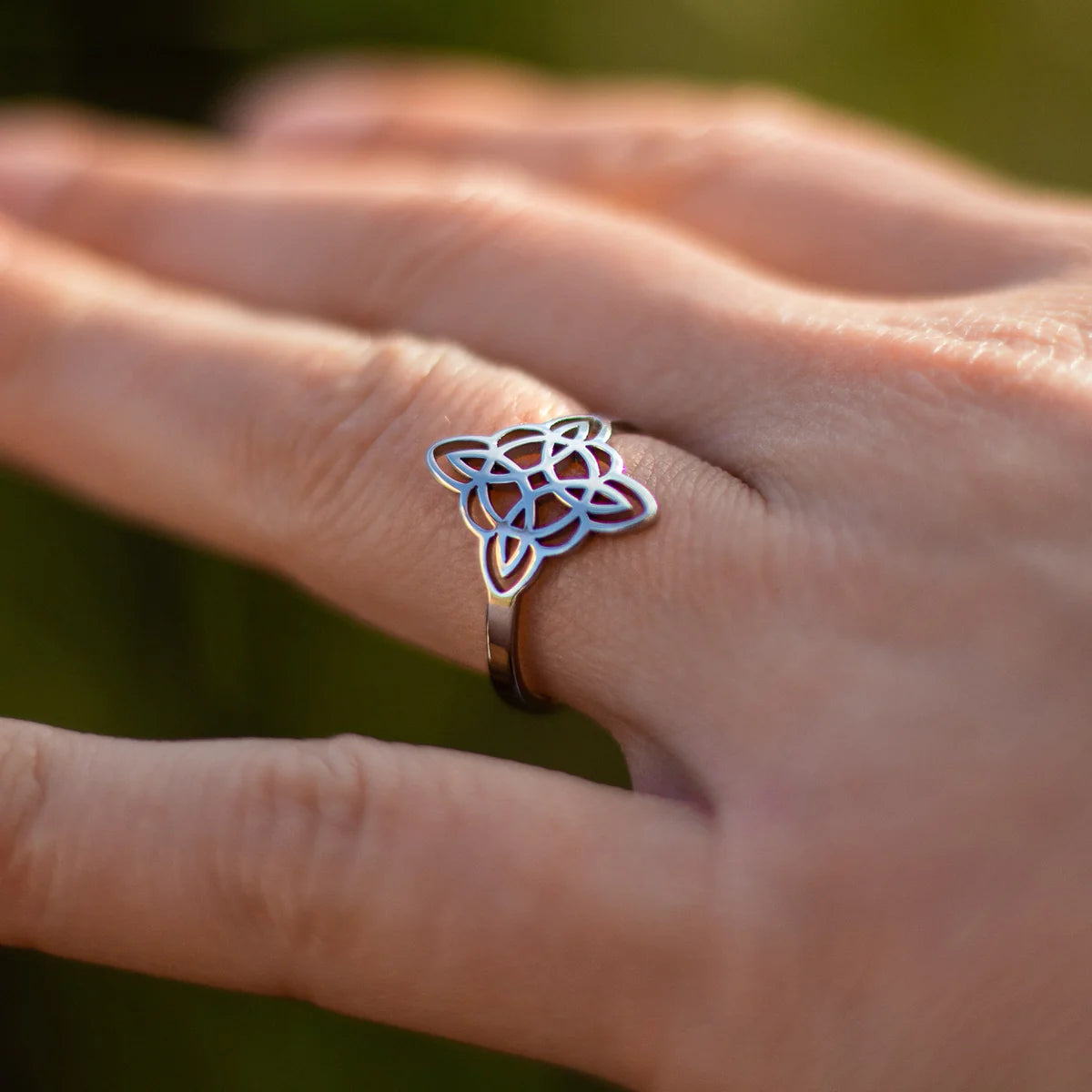 Adjustable Ring “Eternal Protection” – Witch’s Knot