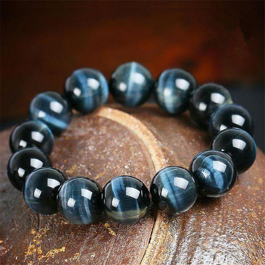 “Guardian Angel” Bracelet in Hawk’s Eye
