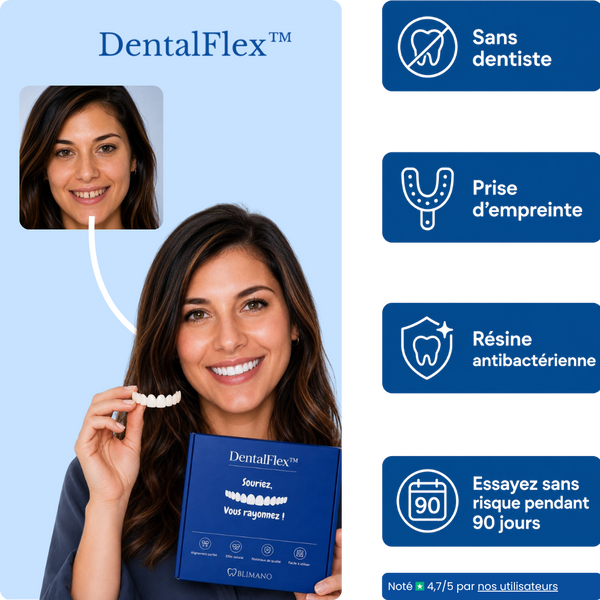 DentalFlex™ | Set de facettes modulables (haut et bas)